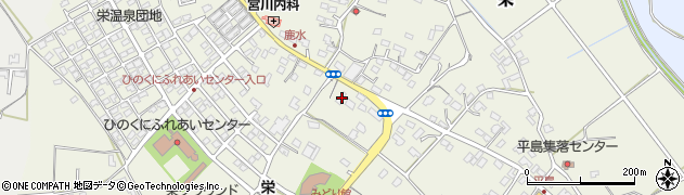 熊本県合志市栄2080周辺の地図