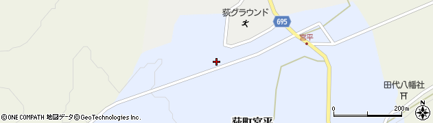 大分県竹田市荻町宮平3638周辺の地図