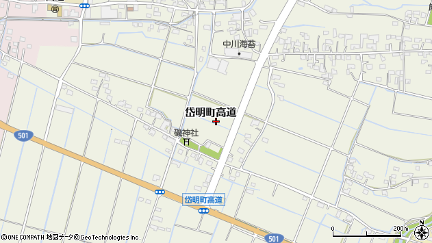 〒869-0202 熊本県玉名市岱明町高道の地図