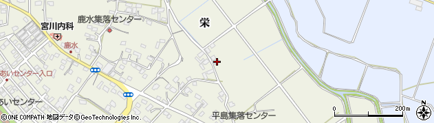 熊本県合志市栄2752周辺の地図