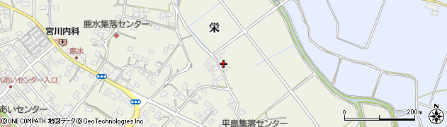 熊本県合志市栄2753周辺の地図