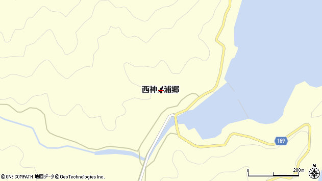 〒853-2305 長崎県南松浦郡新上五島町西神ノ浦郷の地図
