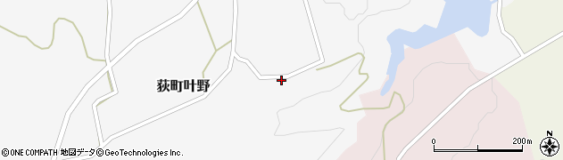大分県竹田市荻町叶野1221-1周辺の地図