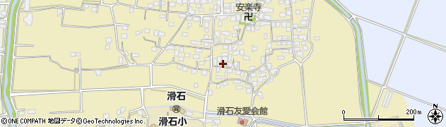 熊本県玉名市滑石825周辺の地図