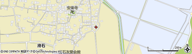 熊本県玉名市滑石670周辺の地図