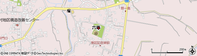 教法寺周辺の地図
