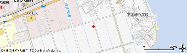 長崎県諫早市高来町金崎632周辺の地図