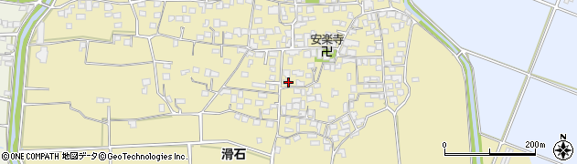 熊本県玉名市滑石813周辺の地図