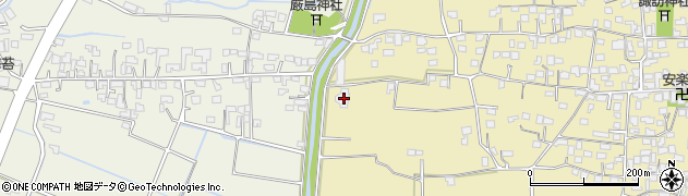 熊本県玉名市滑石1090周辺の地図