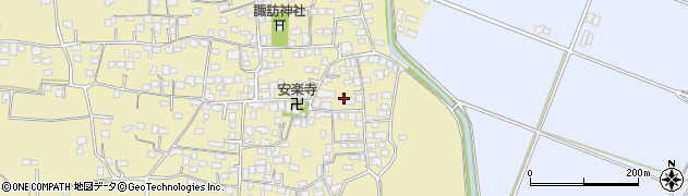 熊本県玉名市滑石609周辺の地図