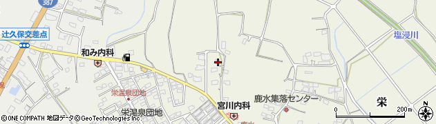 熊本県合志市栄2091周辺の地図