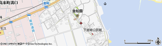 長崎県諫早市高来町金崎526周辺の地図
