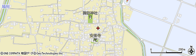 熊本県玉名市滑石580周辺の地図