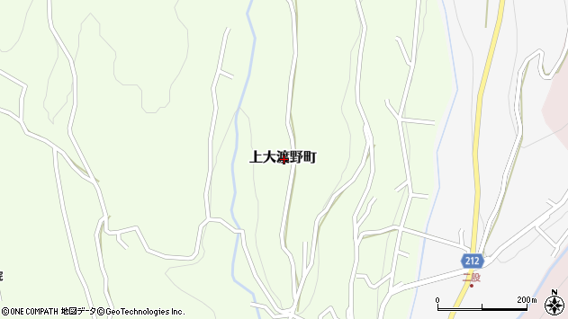 〒854-0095 長崎県諫早市上大渡野町の地図