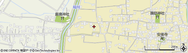 熊本県玉名市滑石1029周辺の地図