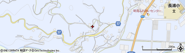 長崎県長崎市長浦町2999周辺の地図