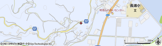 長崎県長崎市長浦町2795周辺の地図