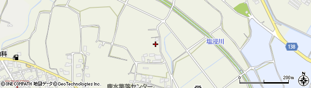 熊本県合志市栄2611周辺の地図
