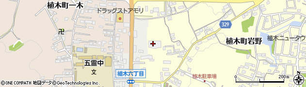 天寿苑　植木会館周辺の地図