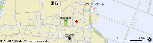 熊本県玉名市滑石523周辺の地図