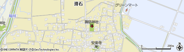 熊本県玉名市滑石490周辺の地図