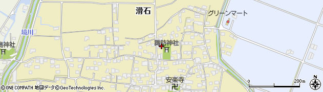 熊本県玉名市滑石485周辺の地図