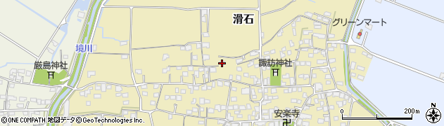 熊本県玉名市滑石340周辺の地図