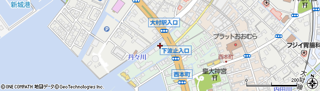 東京海上日動火災川里産業代理店周辺の地図