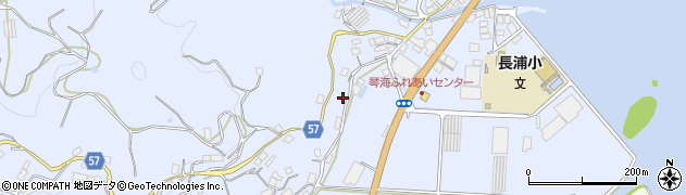 長崎県長崎市長浦町2811周辺の地図