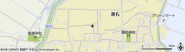熊本県玉名市滑石309周辺の地図