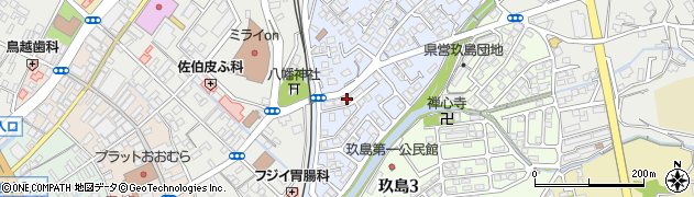 長崎県大村市武部町39周辺の地図