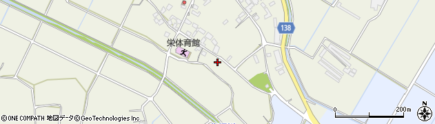 熊本県合志市栄1221周辺の地図