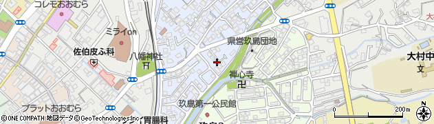 長崎県大村市武部町53周辺の地図