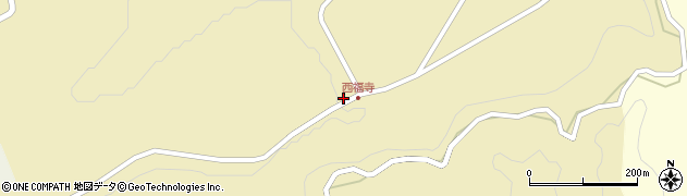 大分県竹田市荻町西福寺5685周辺の地図