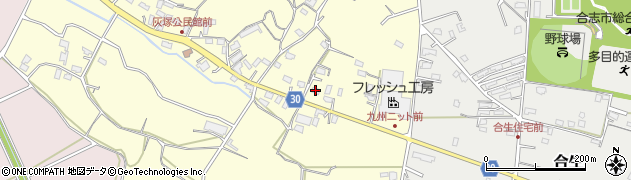 熊本県合志市御代志469周辺の地図
