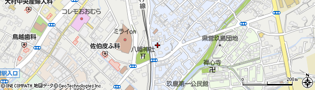 長崎県大村市武部町293周辺の地図