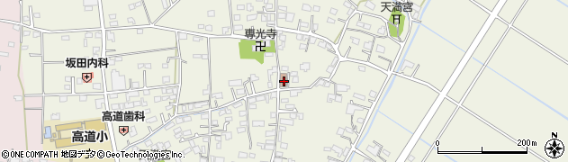 高道郵便局周辺の地図