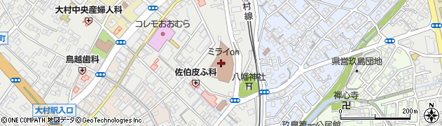 長崎県立長崎図書館（ミライｏｎ図書館）周辺の地図