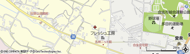 熊本県合志市御代志480周辺の地図
