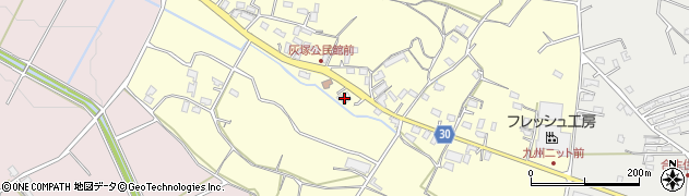 熊本県合志市御代志373周辺の地図