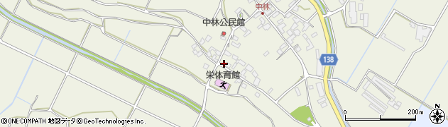 熊本県合志市栄1252周辺の地図