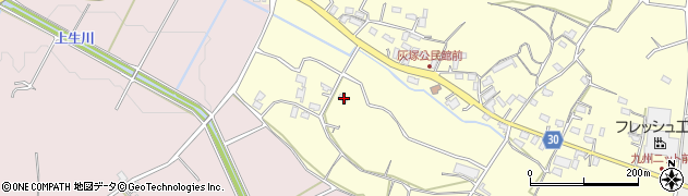熊本県合志市御代志417周辺の地図