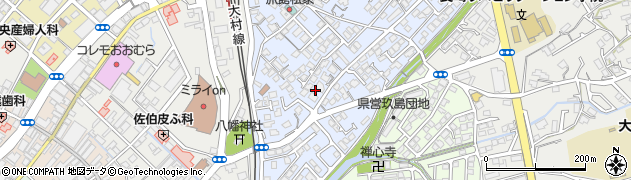 長崎県大村市武部町277周辺の地図