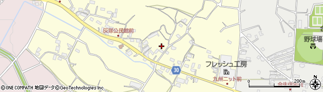 熊本県合志市御代志264周辺の地図