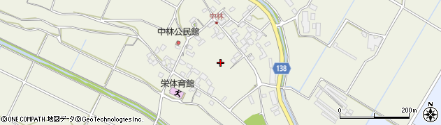 熊本県合志市栄1263周辺の地図