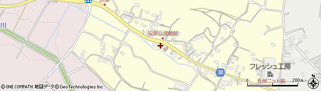 熊本県合志市御代志291周辺の地図