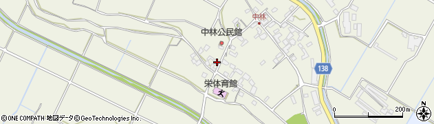 熊本県合志市栄1251周辺の地図