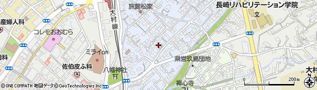 長崎県大村市武部町278周辺の地図