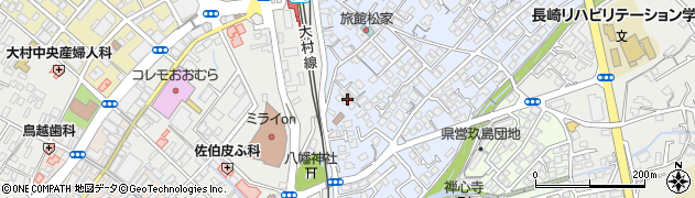 長崎県大村市武部町297周辺の地図