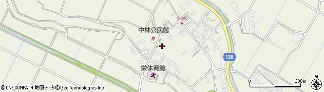 熊本県合志市栄1256周辺の地図